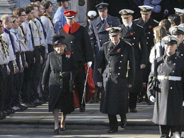 The Royal family pays tribute